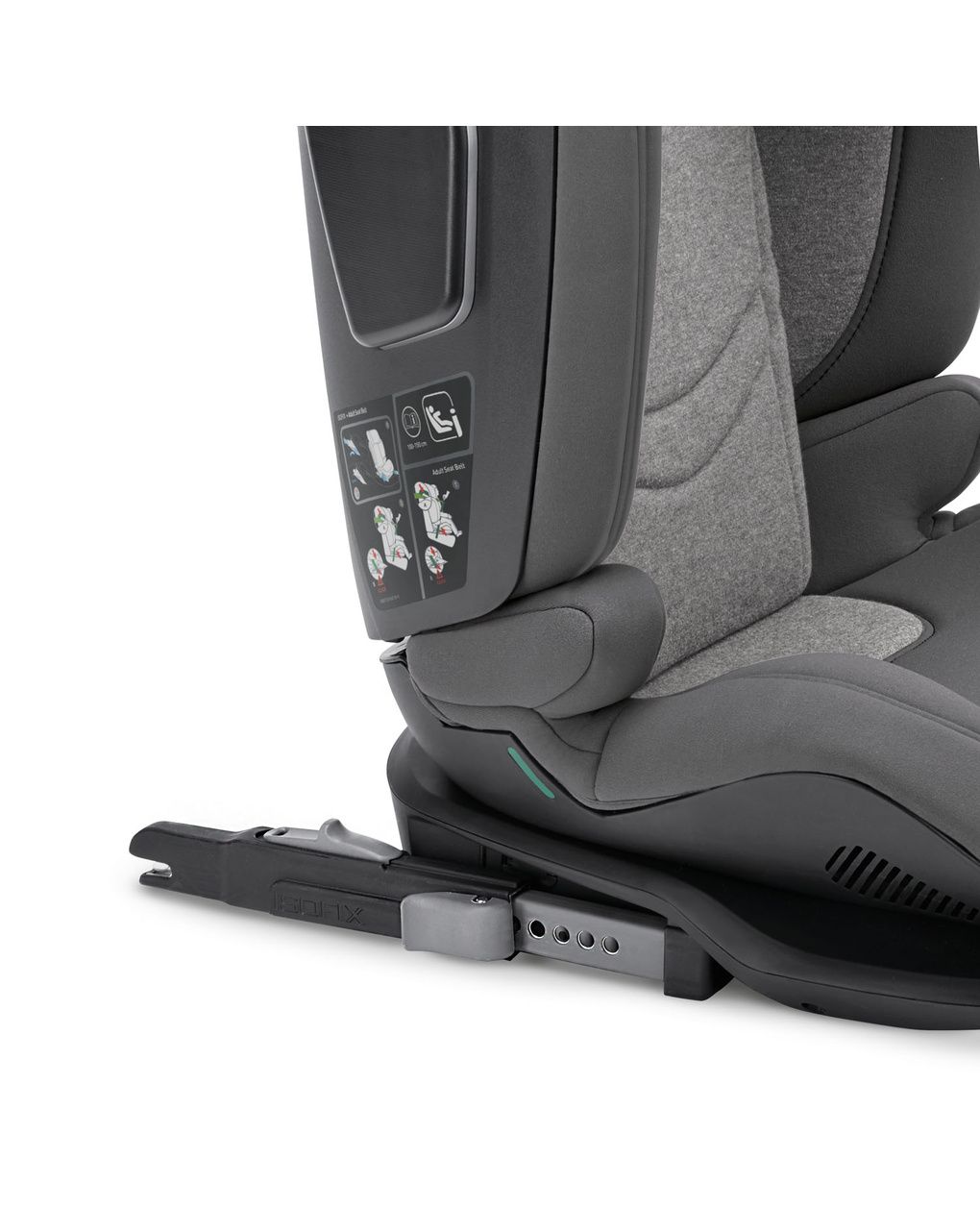 Inglesina κάθισμα αυτοκινήτου cartesio i-size (100-150εκ) stone grey av98r0stg - Inglesina