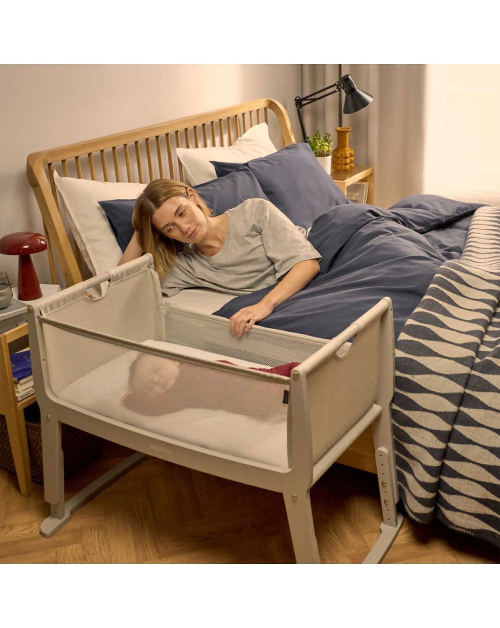 Snuz βρεφικό λίκνο snuzpod4 studio oslo grey gsfn032d - Snuz