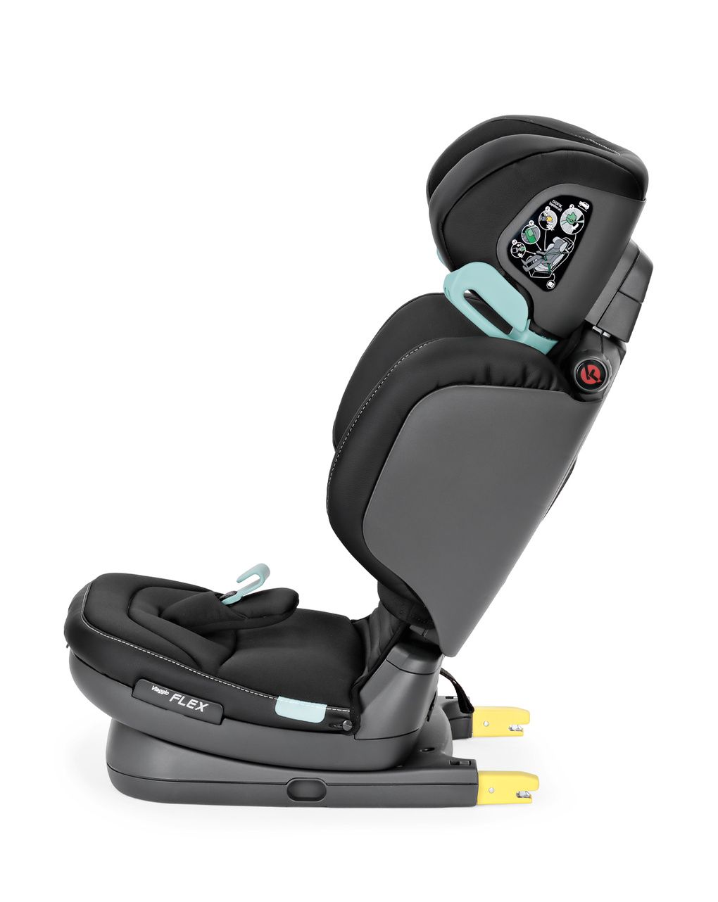 Peg perego κάθισμα αυτοκινήτου viaggio flex i-size (100-150cm) licorice imvf010000bl13dx13 - Peg-Pérego