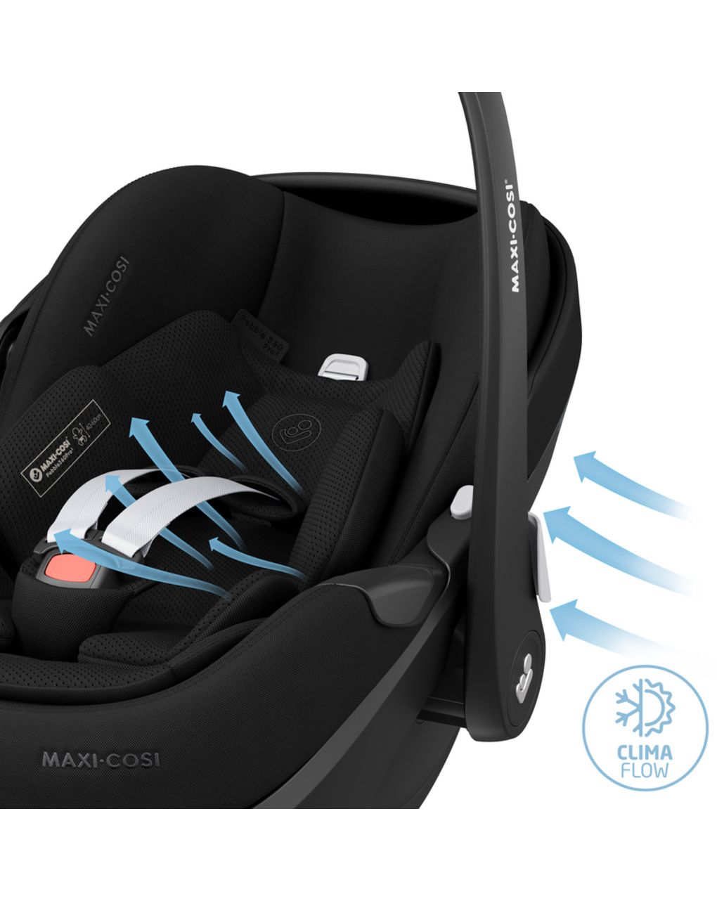 Maxi-cosi κάθισμα αυτοκινήτου pebble 360 ​​pro² i-size (40-87cm) twillic black - Maxi-Cosi