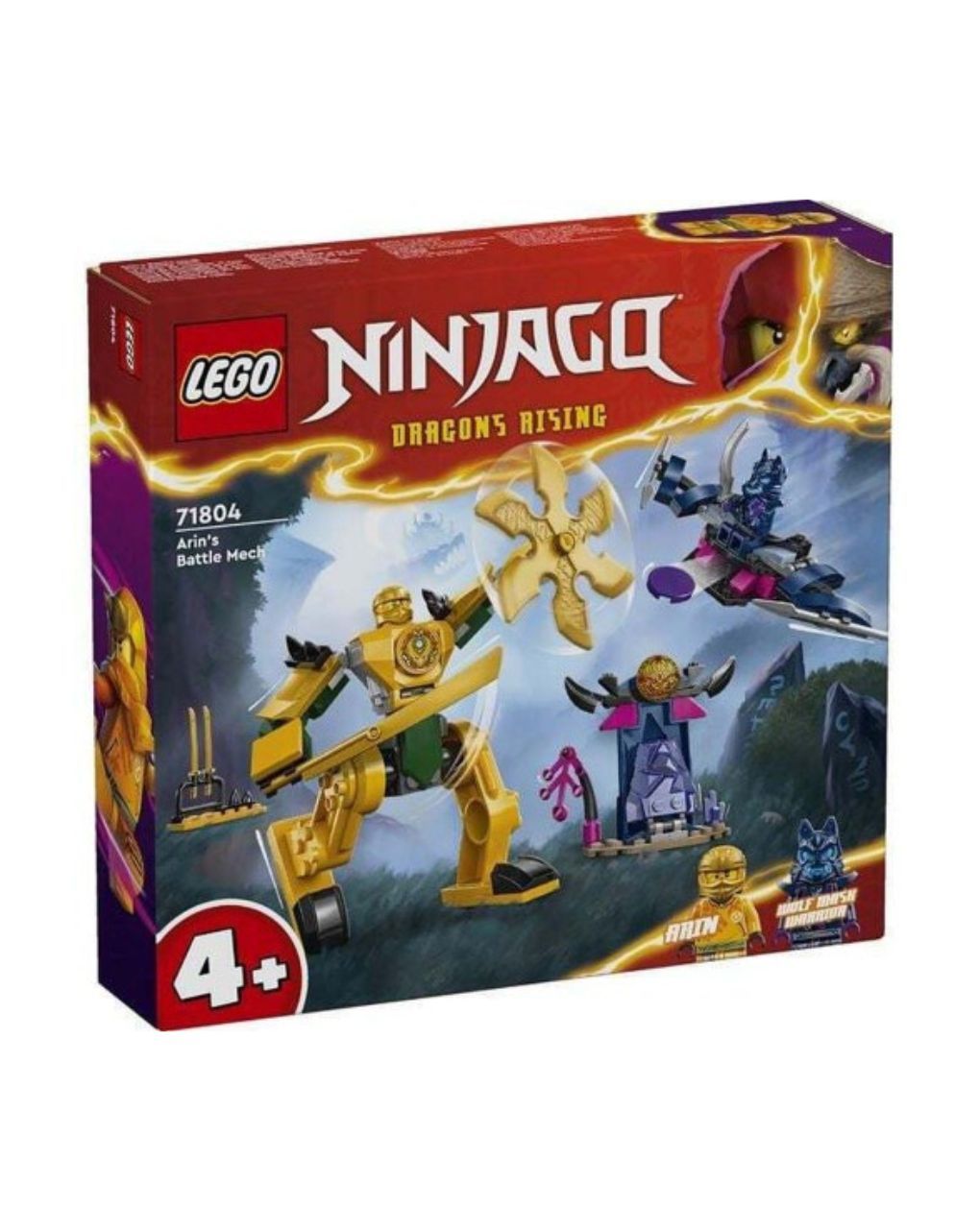 Lego ninjago arin's battle mech 71804