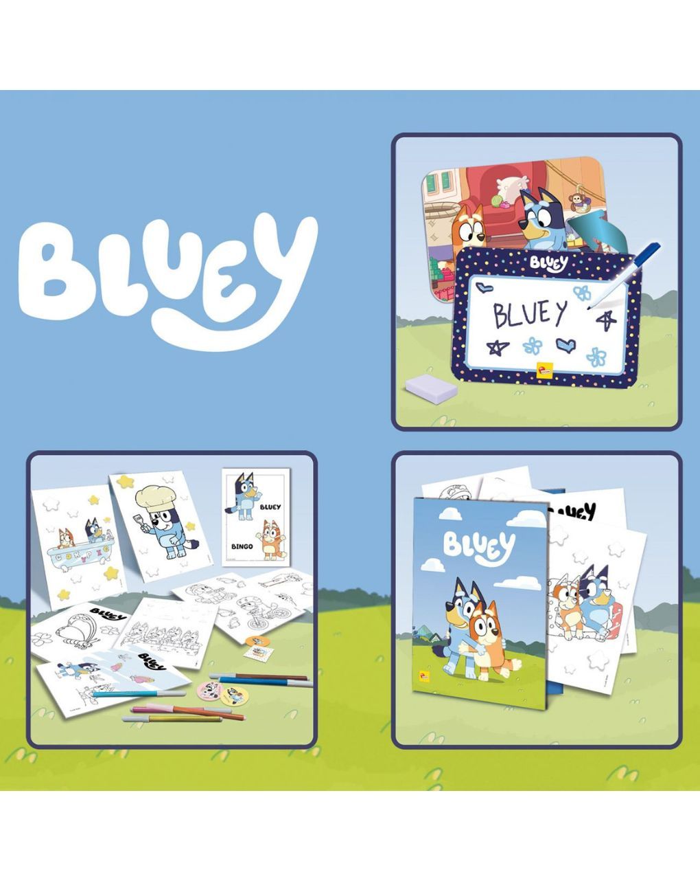 Lisciani bluey art desk δημιουργικό γραφείο 16.99399 - BLUEY