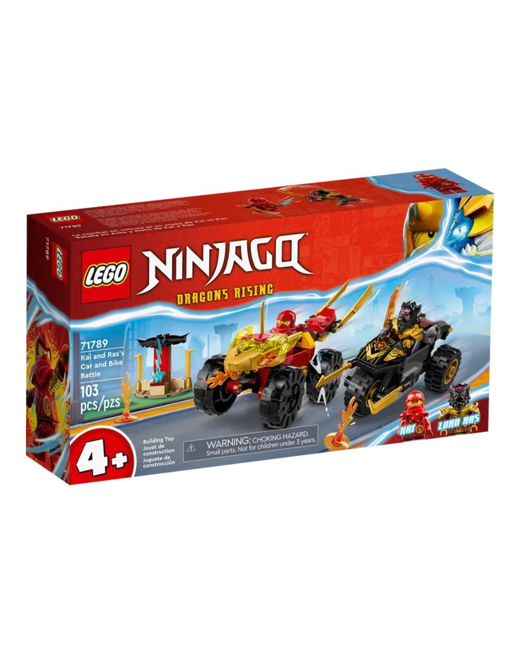 Lego ninjago kai & ras's car & bike battle 71789 - Lego, Lego Ninjago