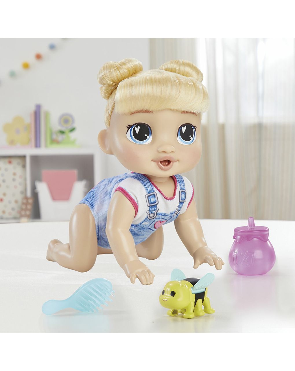 Hasbro baby alive crawl n play harper hugs f9709 - BABY ALIVE