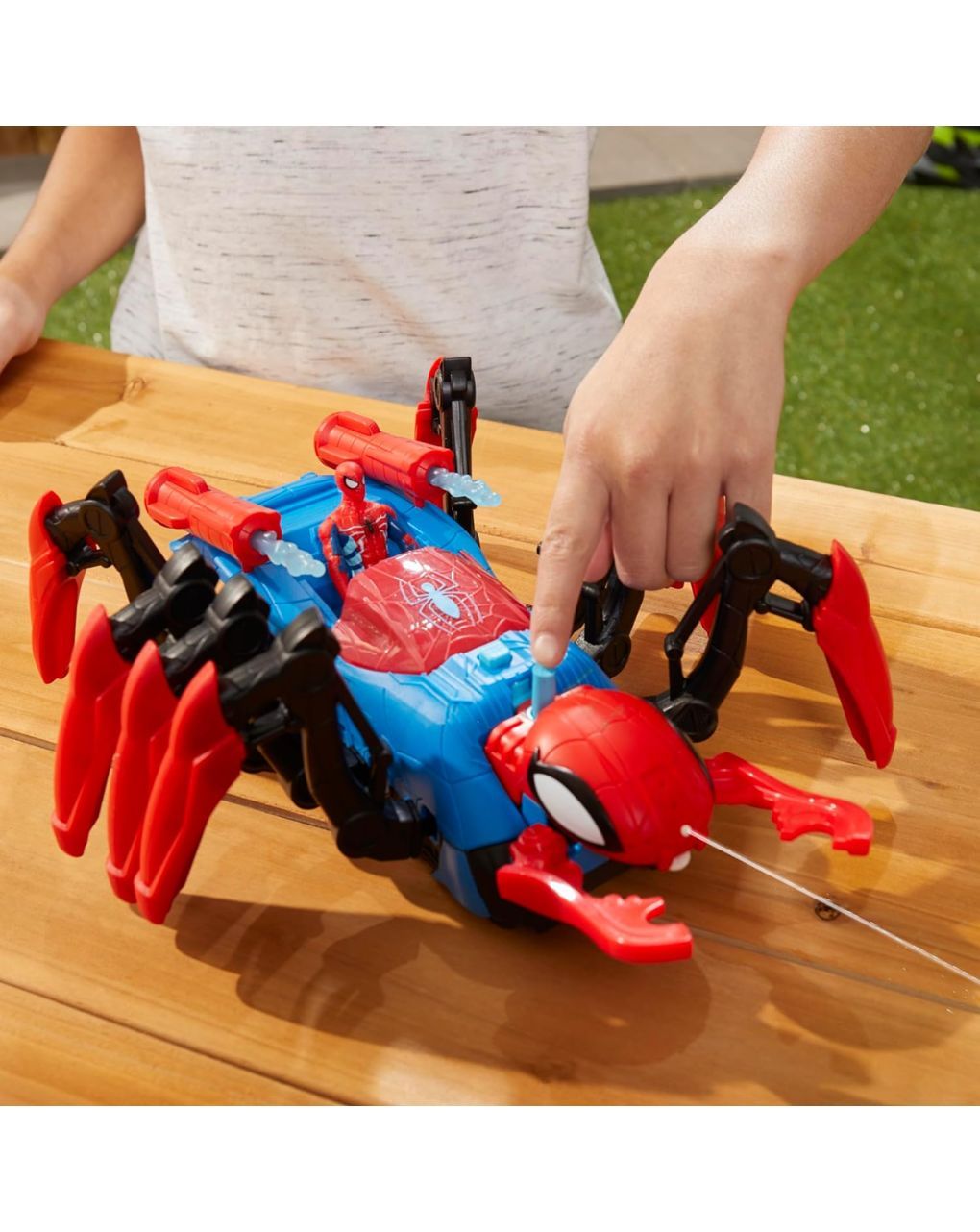 Hasbro spider-man crawl and capture spider vehicle f7845 - Spiderman