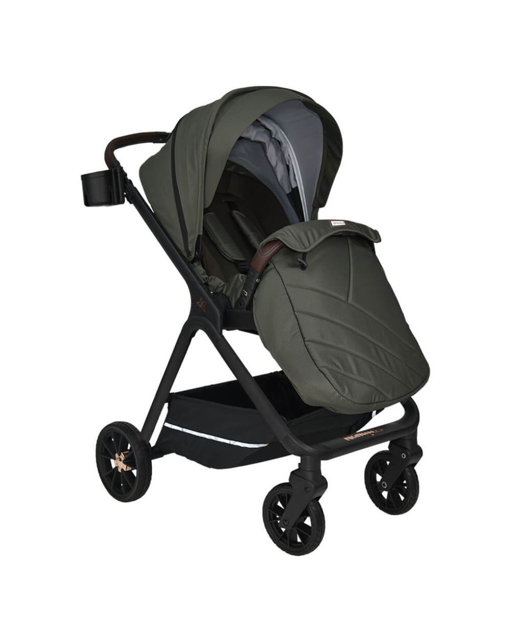 Bebe stars καρότσι nammas olive 346-189 - Bebe Stars