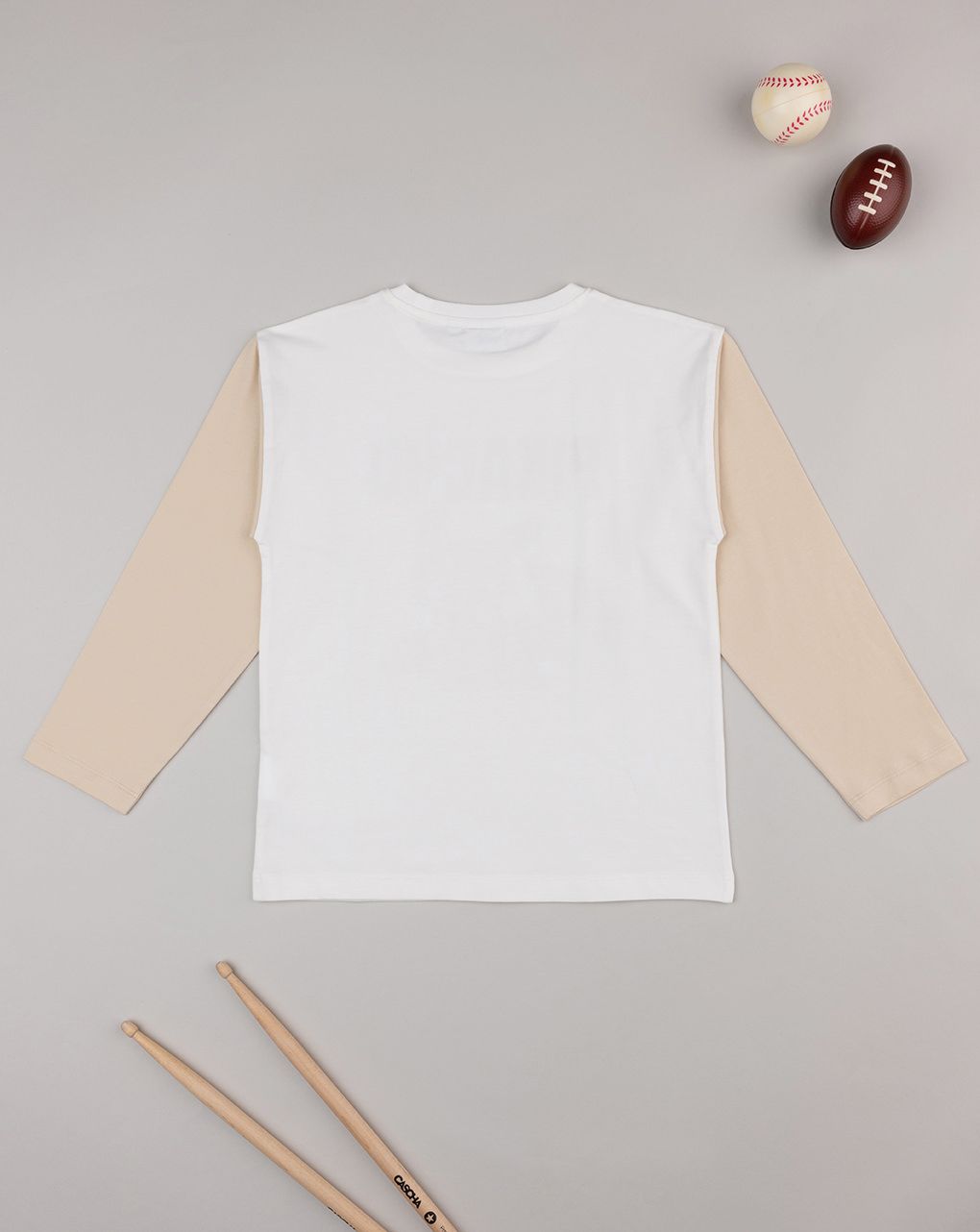 παιδική μπλούζα λευκή/μπεζ pikachu για αγόρι - Prénatal