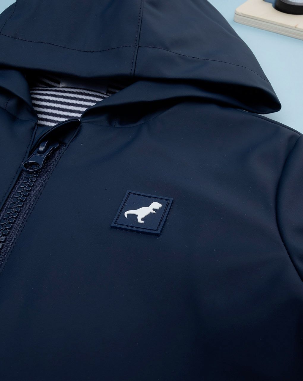 βρεφικό μπουφάν μπλε κερωμένο για αγόρι - Prénatal