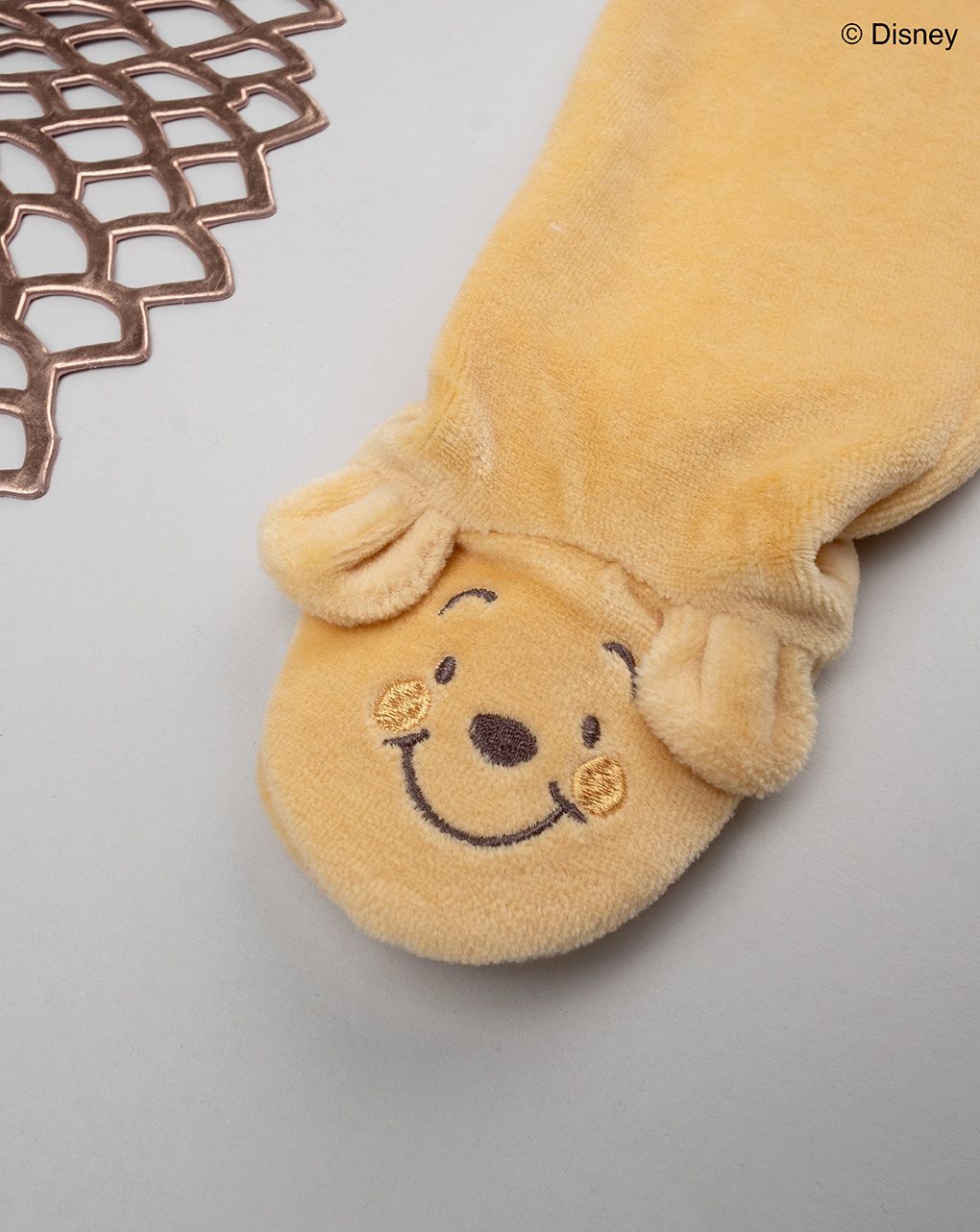 βρεφικό σετ σενίλ μπλούζα και γκέτα winnie για αγόρι - Prénatal