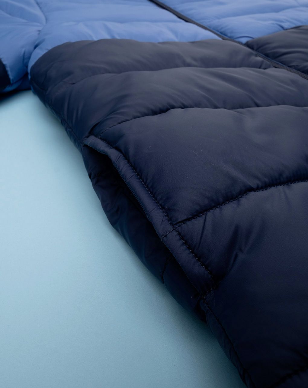 παιδικό μπουφάν puffer μπλε για αγόρι - Prénatal