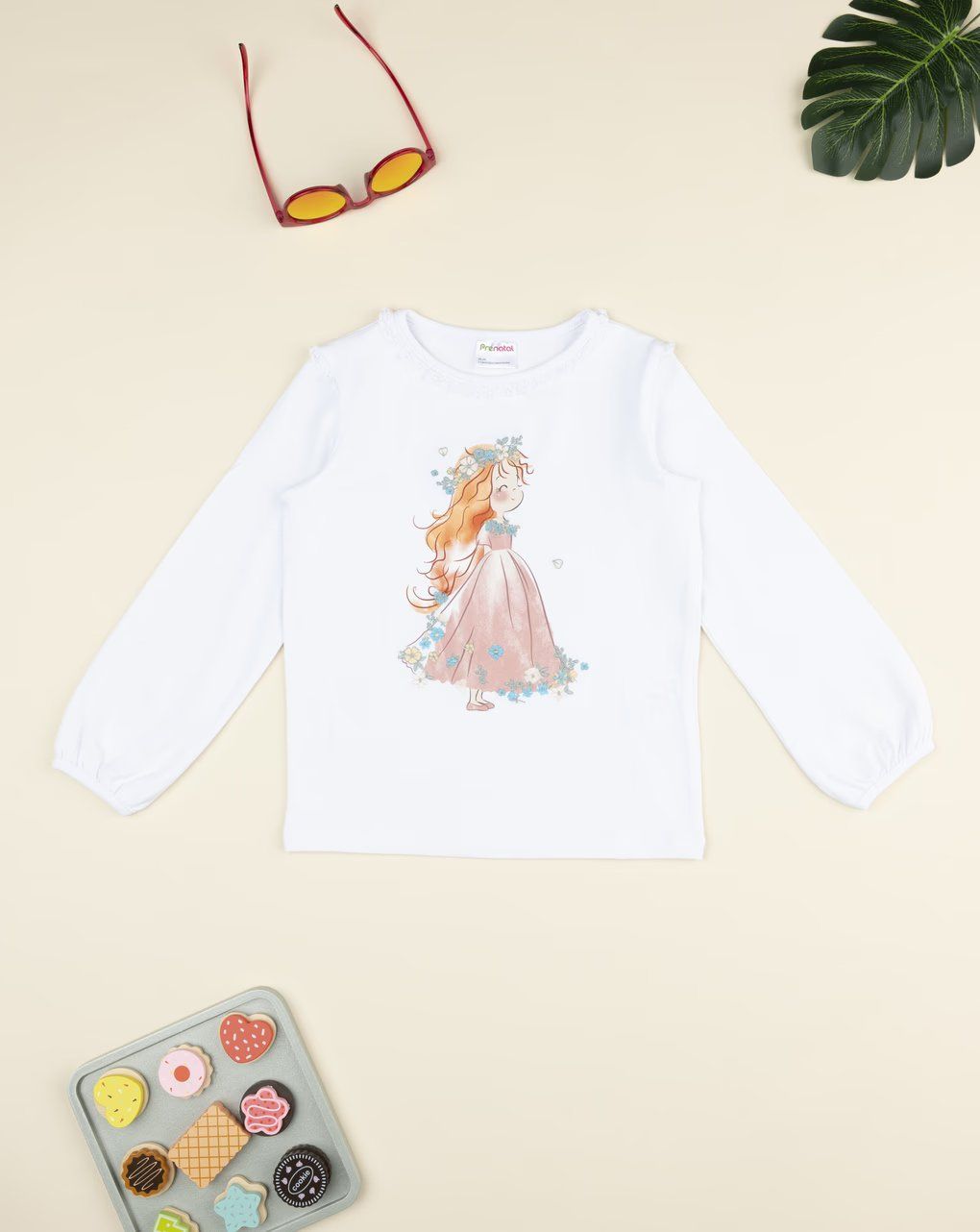 παιδική μπλούζα λευκή fairy για κορίτσι