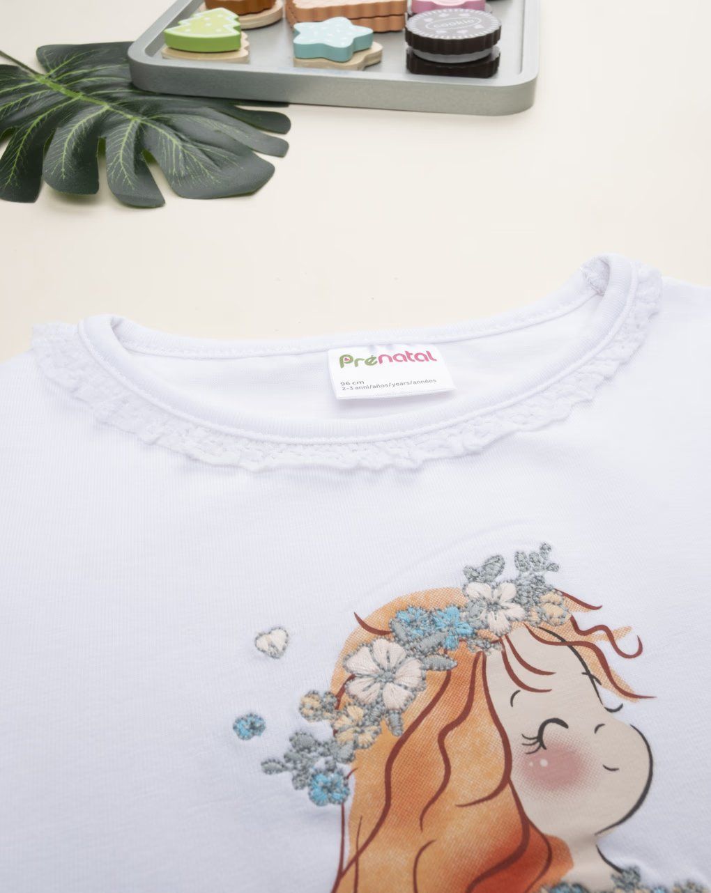 παιδική μπλούζα λευκή fairy για κορίτσι - Prénatal