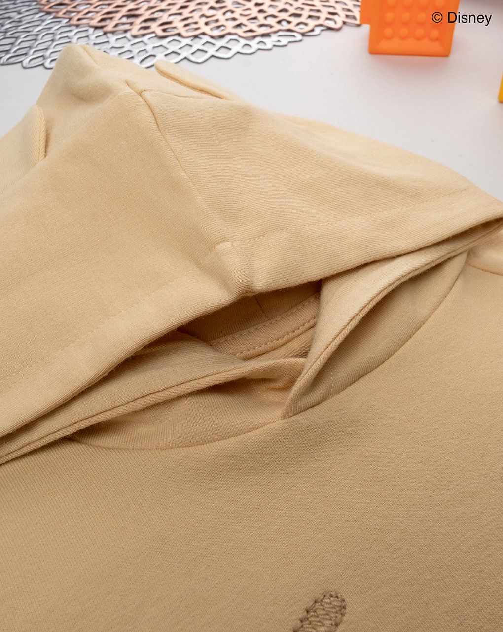 βρεφική μπλούζα φούτερ κίτρινη winnie για αγόρι - Prénatal