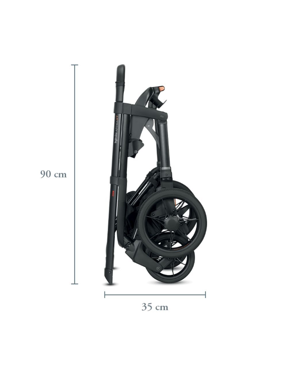 Inglesina σύστημα μεταφοράς aptica xt duo με σκελετό negro horizon grey - Inglesina