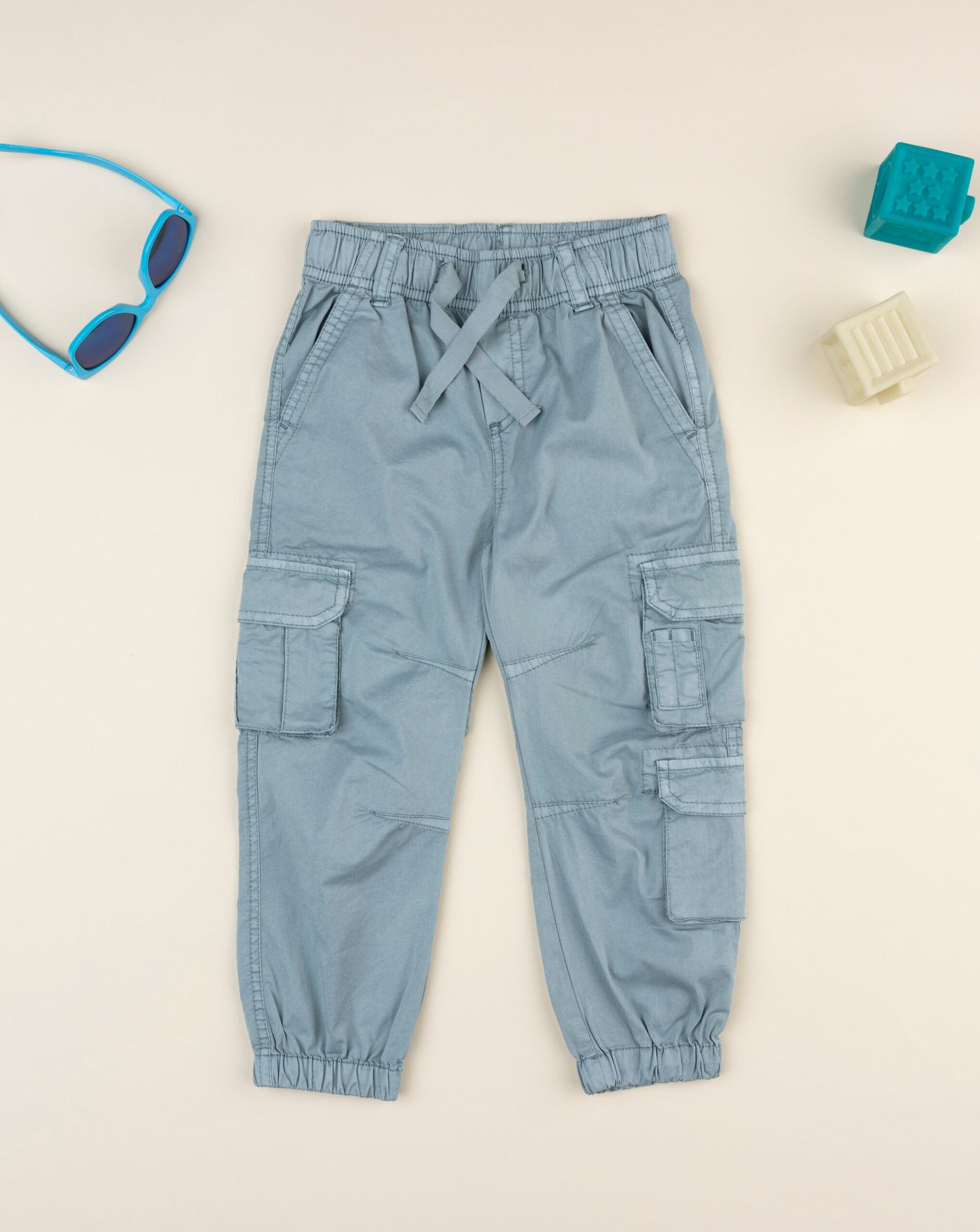 παιδικό παντελόνι λαδί cargo για αγόρι