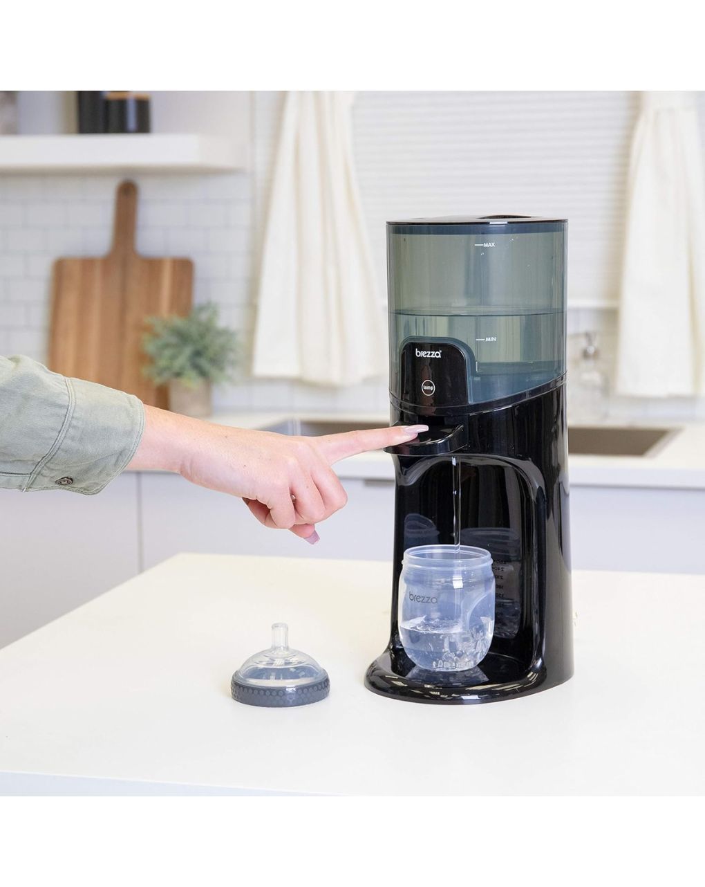 Baby brezza στιγμαίος θερμαντήρας instant warmer all black brz0071 - BABYBREZZA