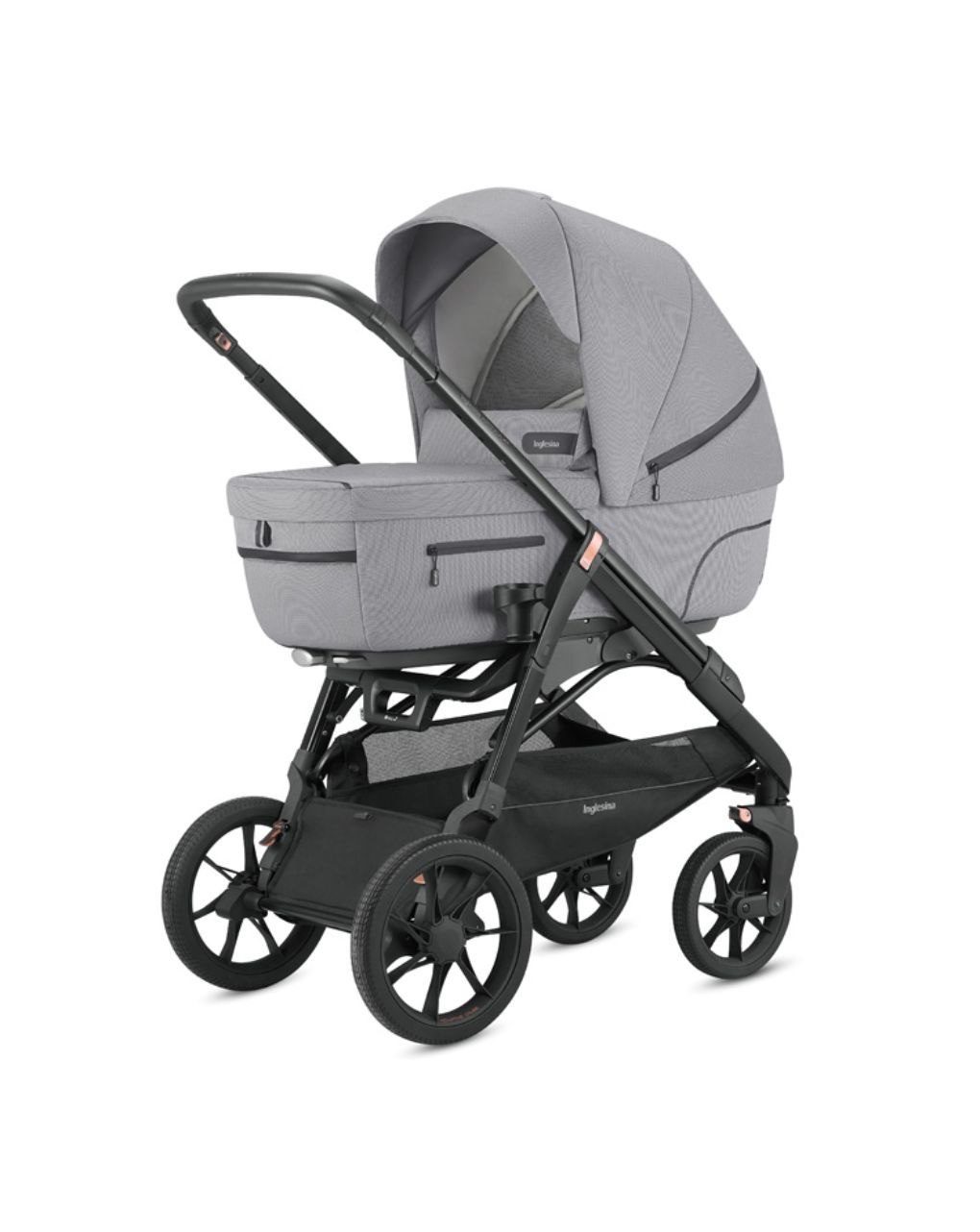 Inglesina σύστημα μεταφοράς aptica xt duo με σκελετό negro horizon grey - Inglesina