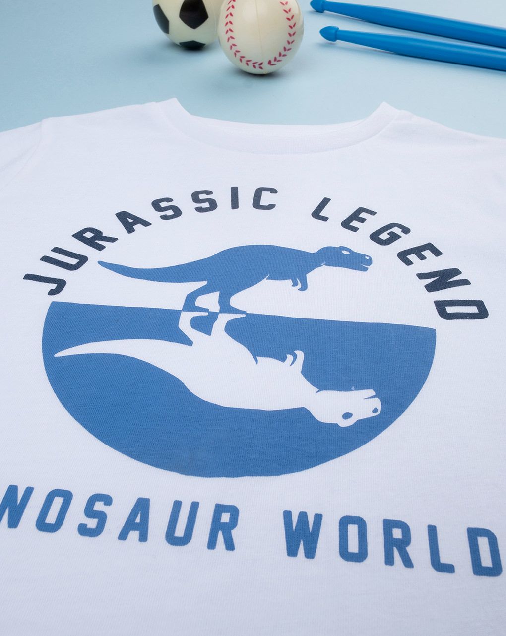 παιδική μπλούζα λευκή jurassic legend για αγόρι - Prénatal