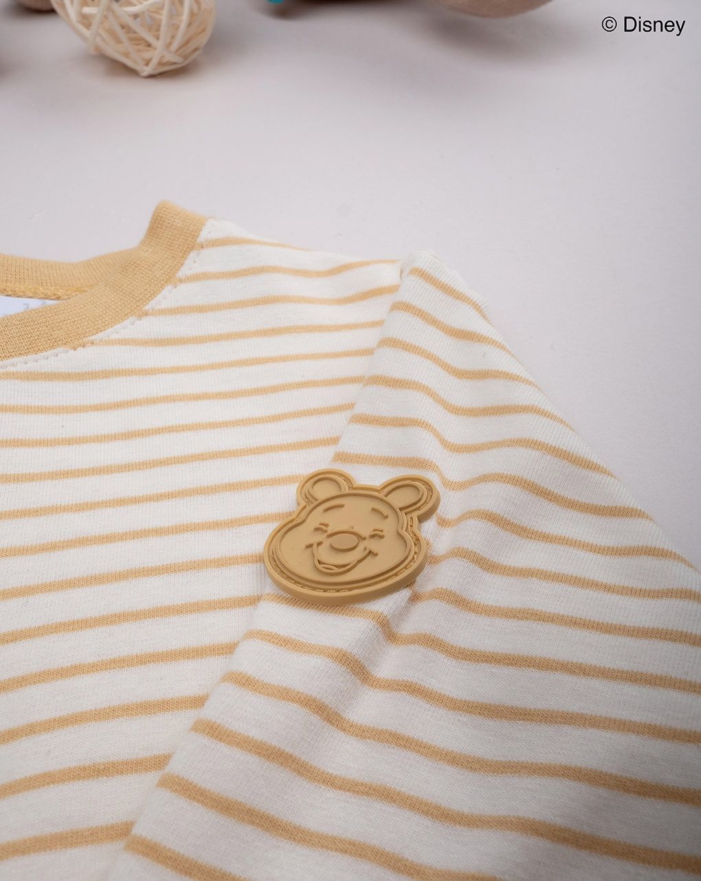 βρεφική μπλούζα ριγέ winnie the pooh για αγόρι - Prénatal