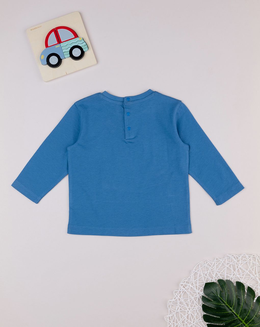 βρεφική μπλούζα μπλε dog world για αγόρι - Prénatal