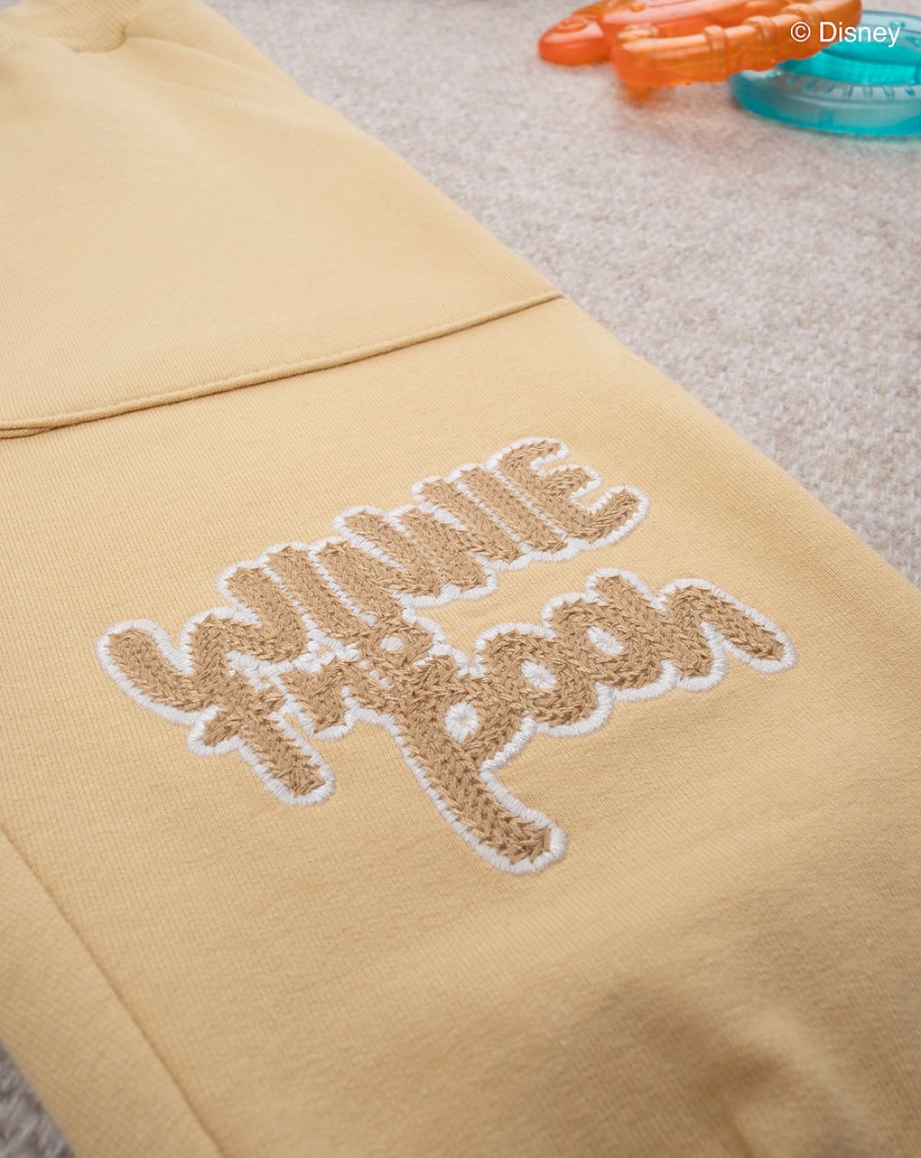 βρεφικό παντελόνι φόρμας κίτρινο winnie για αγόρι - Prénatal