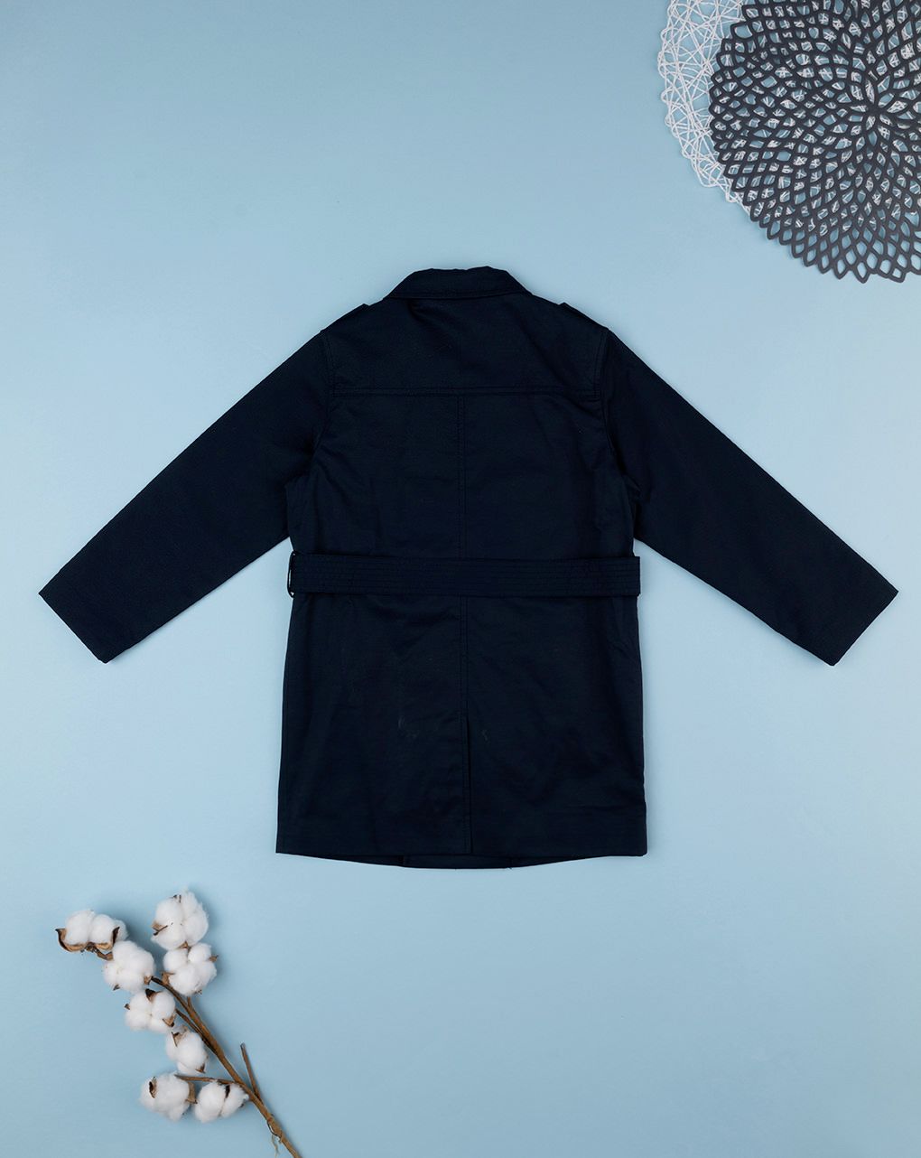 παιδικό trench coat μπλε για αγόρι - Prénatal