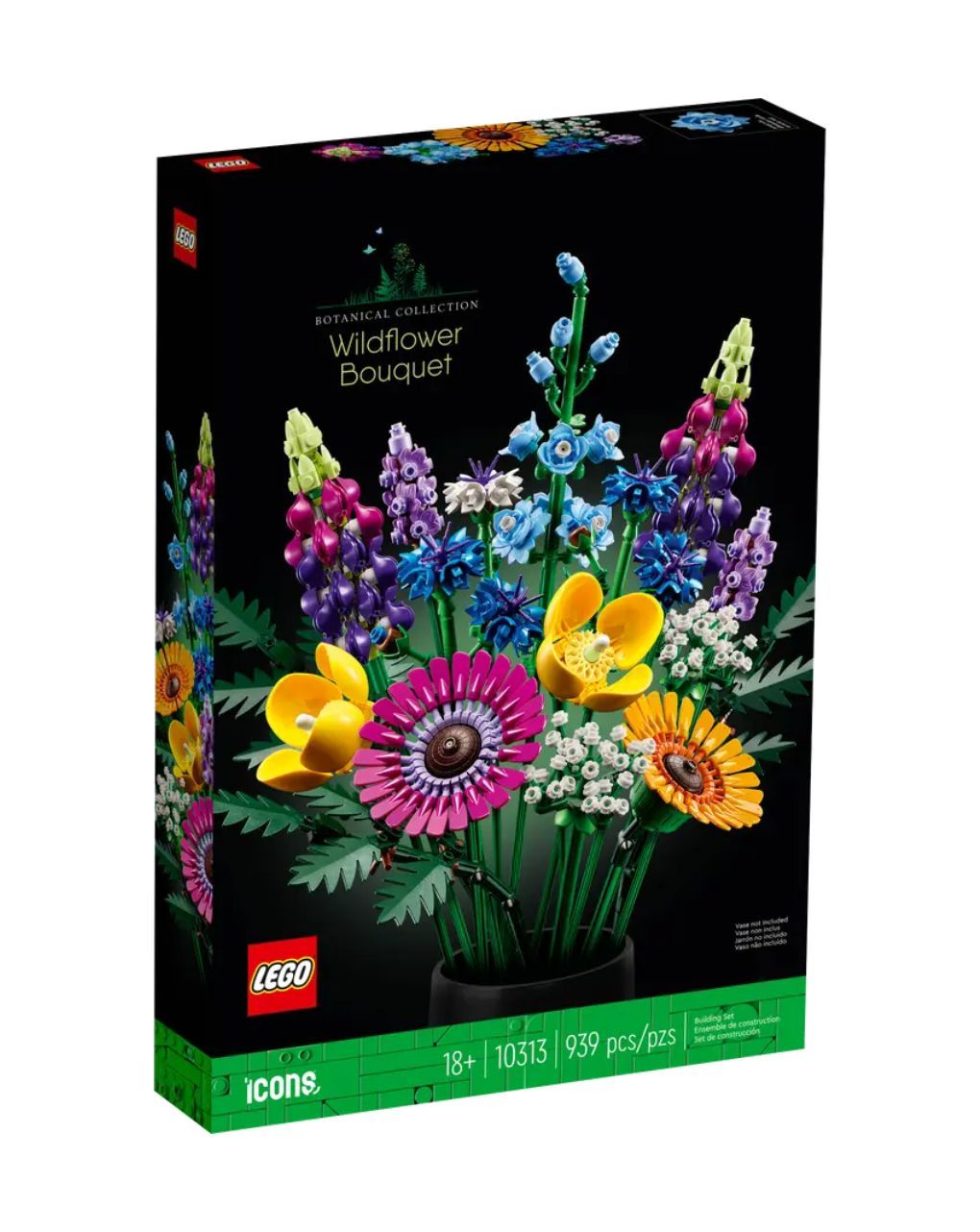 Lego icons botanical wildflower bouquet 10313