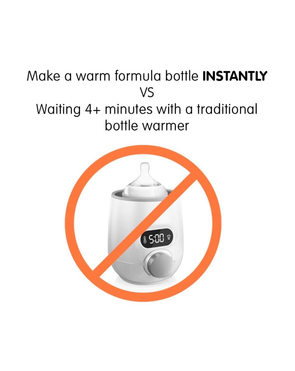 Baby brezza στιγμαίος θερμαντήρας instant warmer all black brz0071 - BABYBREZZA