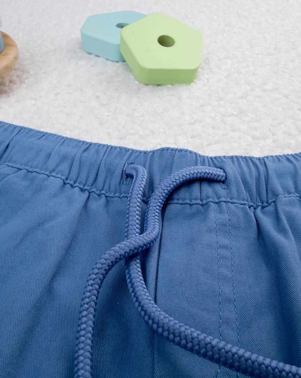 βρεφικό παντελόνι twill μπλε για αγόρι - Prénatal