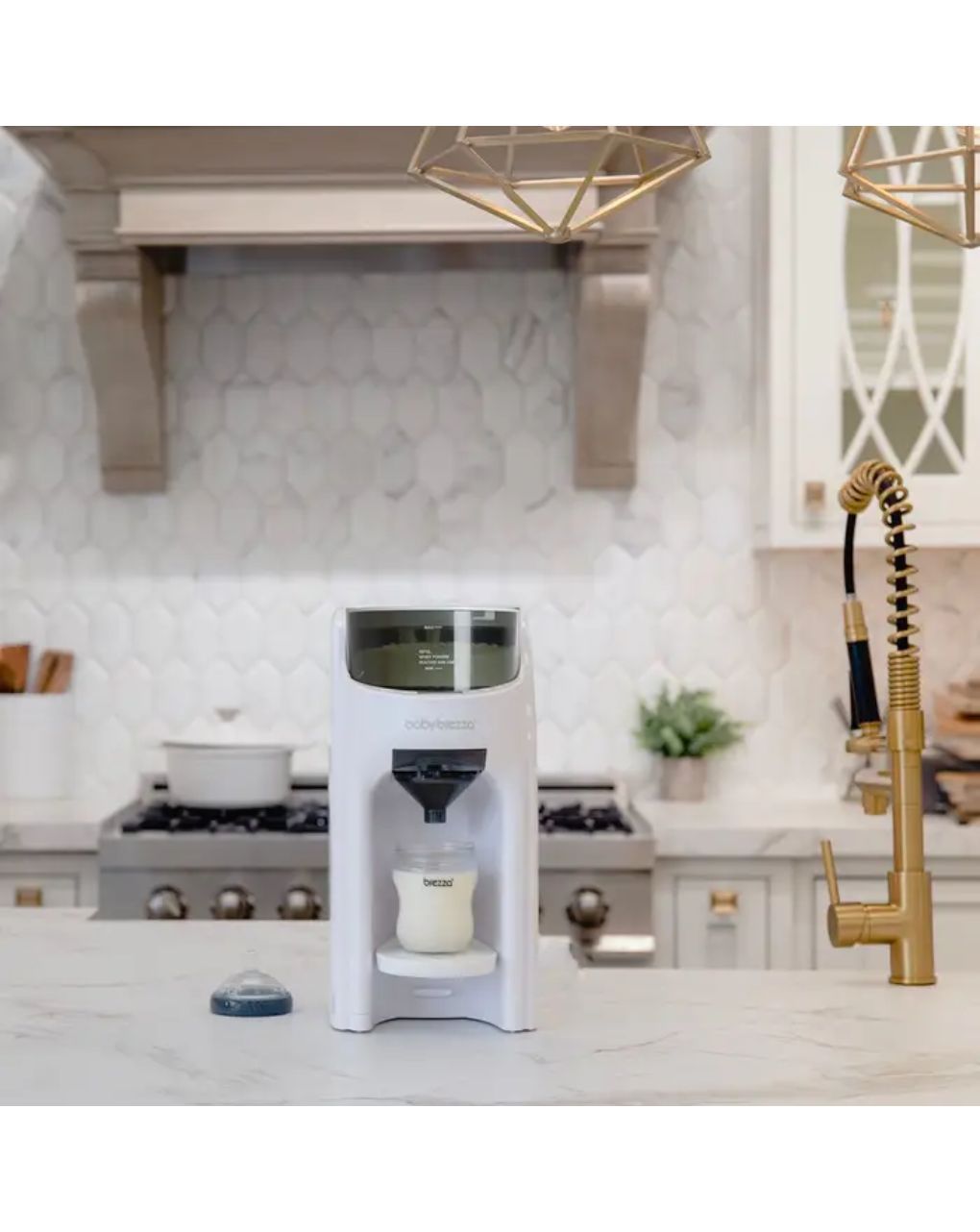 Baby brezza ηλεκτρικός παρασκευαστής γάλακτος formula pro advanced white frp0134 - BABYBREZZA