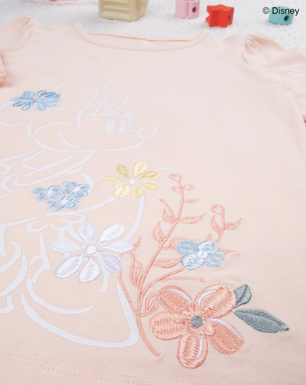 παιδική μπλούζα σομόν minnie για κορίτσι - Prénatal