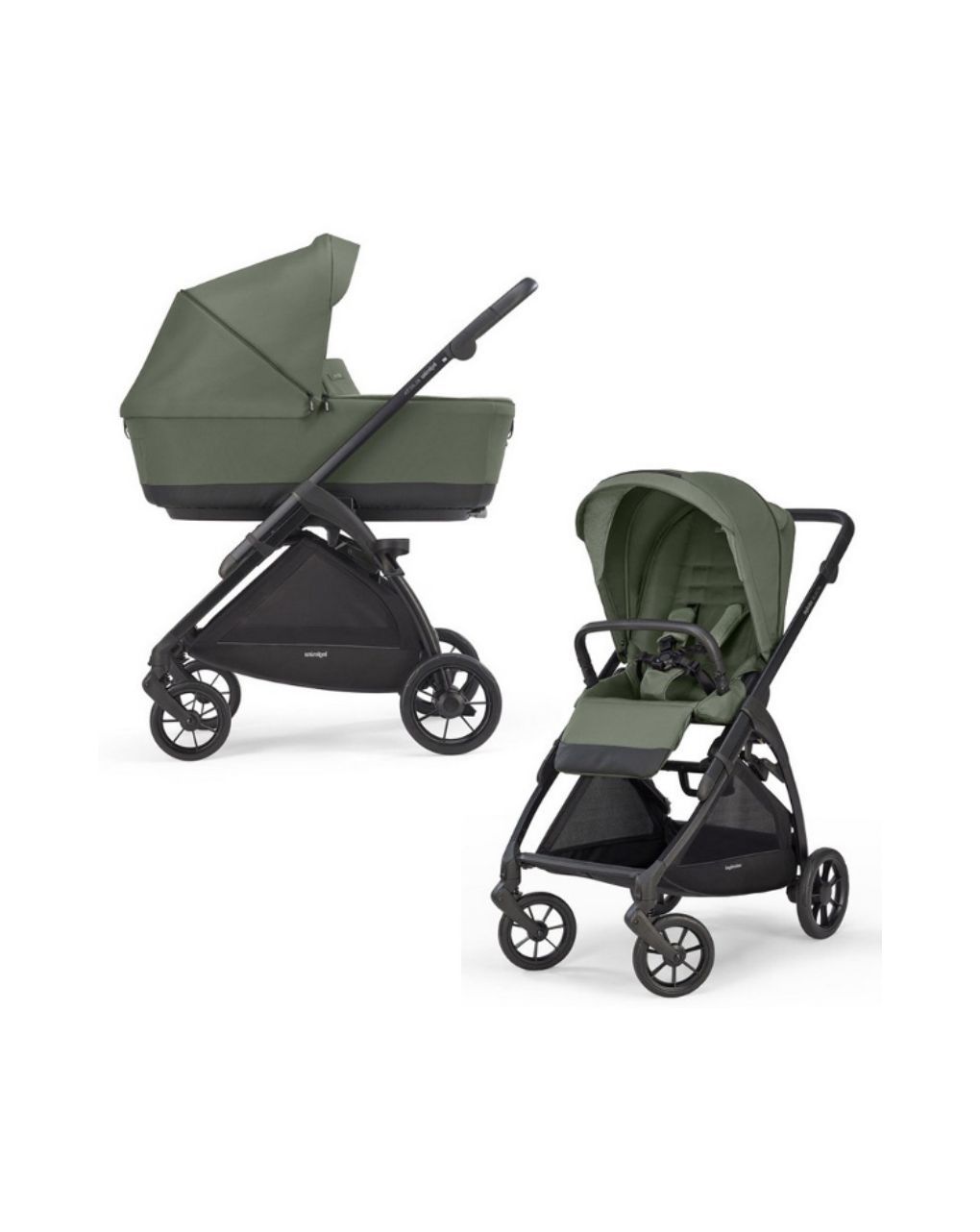Inglesina σύστημα μεταφοράς electa duo tribeca green-total black - Inglesina