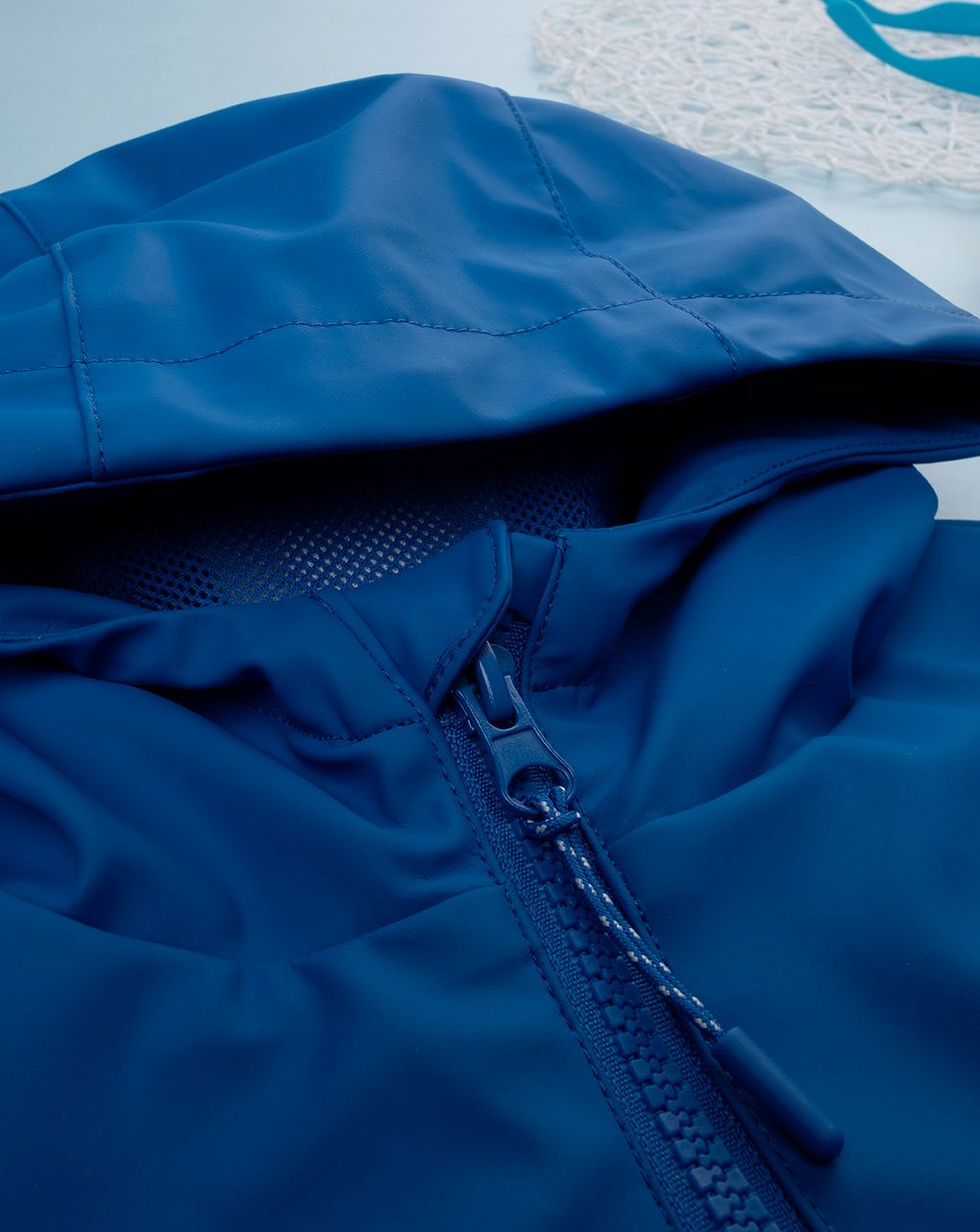 παιδικό μπουφάν μπλε κερωμένο για αγόρι - Prénatal