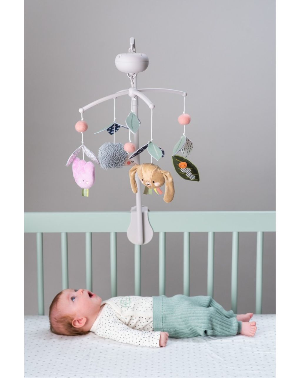 Taf toys περιστρεφόμενο μουσικό παιχνίδι κούνιας urban garden t-13055 - Taf-toys