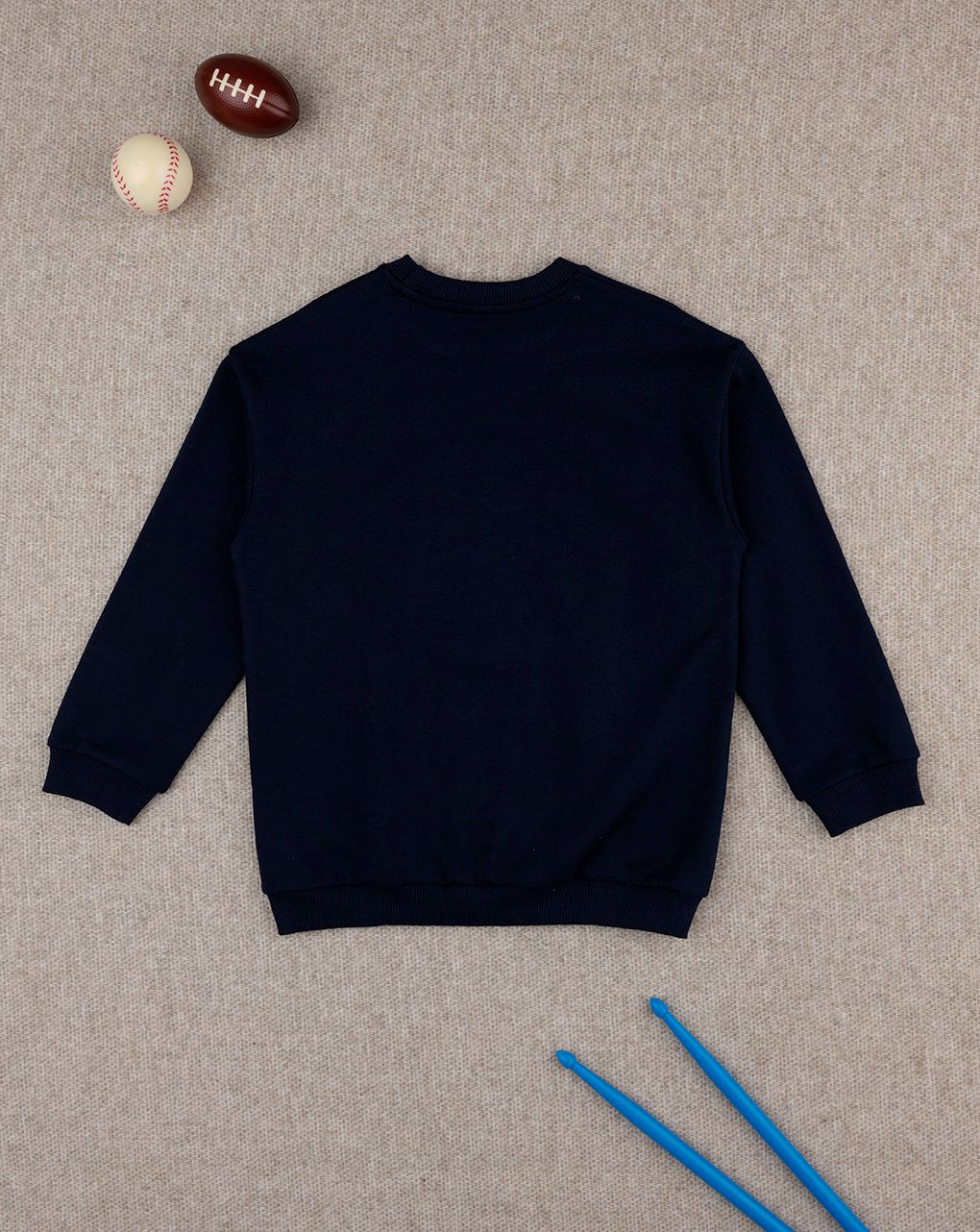 παιδική μπλούζα φούτερ μπλε bear για αγόρι - Prénatal