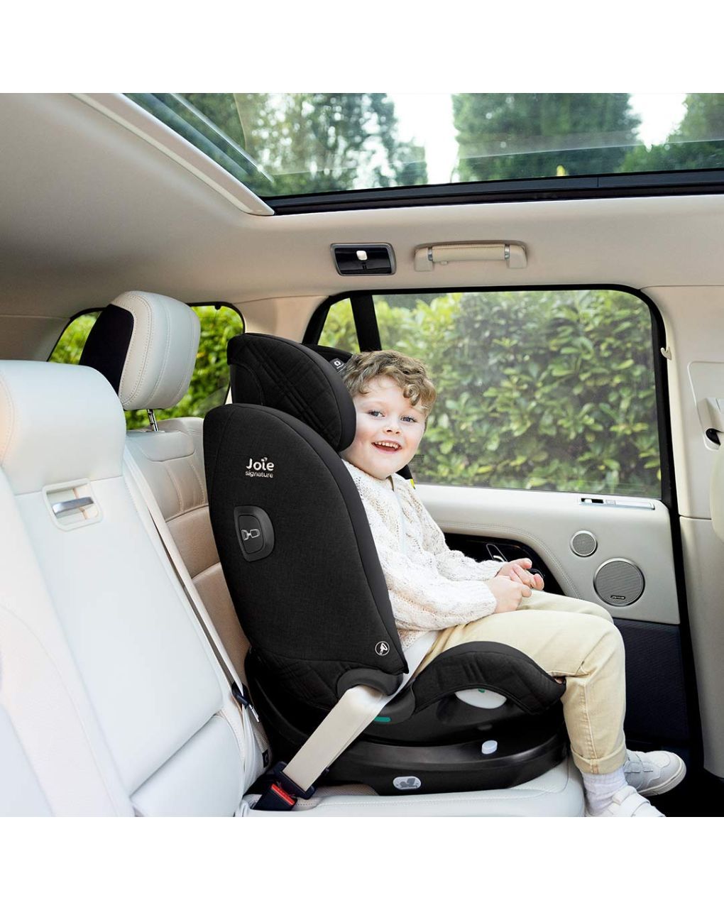 Joie κάθισμα αυτοκινήτου i-spin 360º xl (40-150cm) signature collection ebony c2205abebn000 - Joie