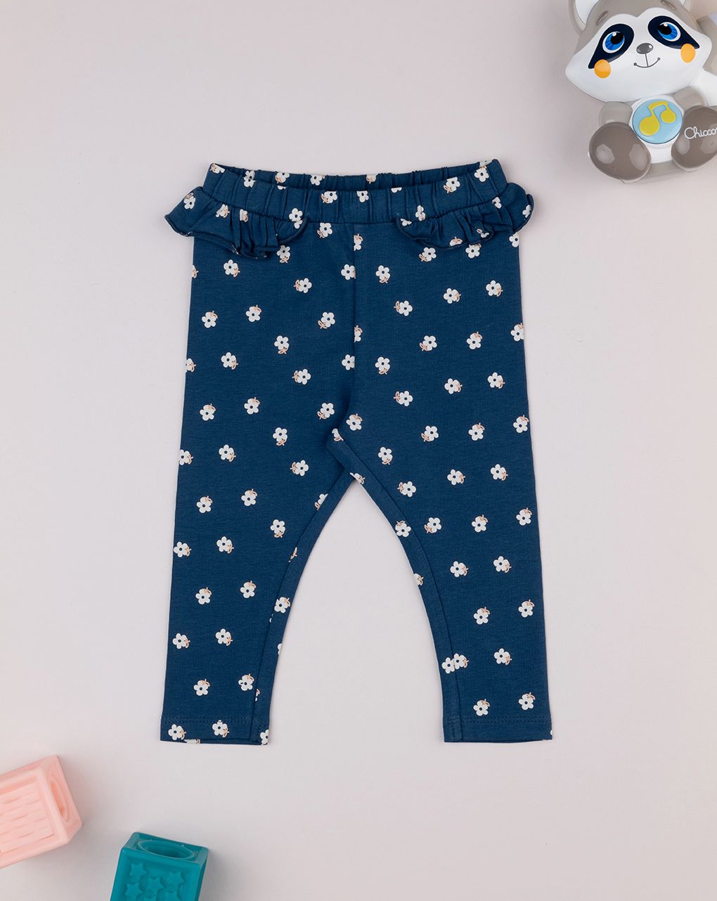 βρεφικό κολάν μπλε φλοράλ για κορίτσι - Prénatal