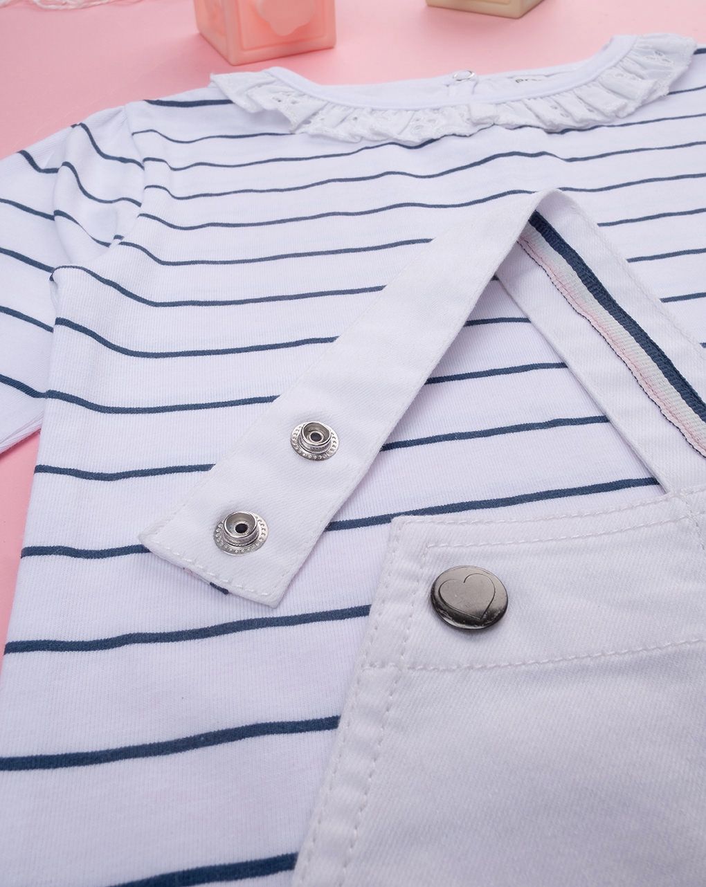 παιδικό σετ μπλούζα και φόρεμα για κορίτσι - Prénatal