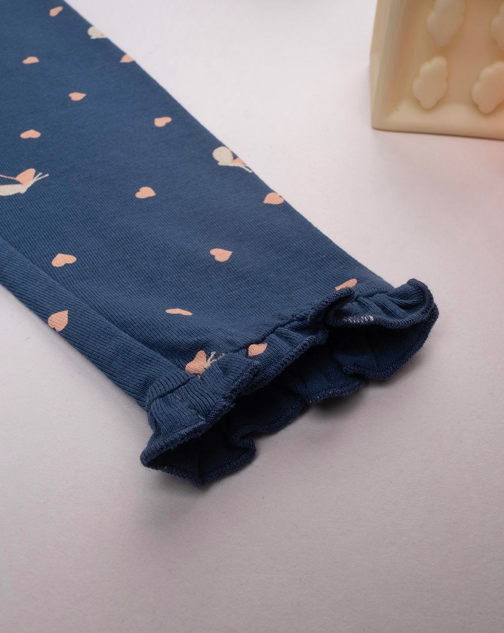 βρεφικό κολάν μπλε με πεταλούδες για κορίτσι - Prénatal