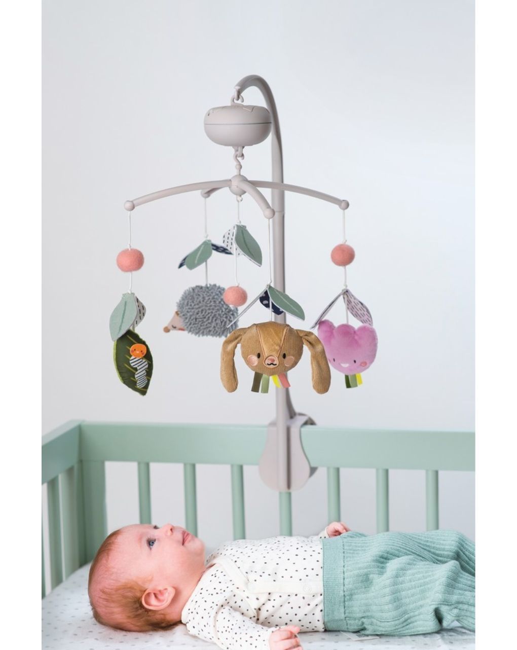 Taf toys περιστρεφόμενο μουσικό παιχνίδι κούνιας urban garden t-13055 - Taf-toys