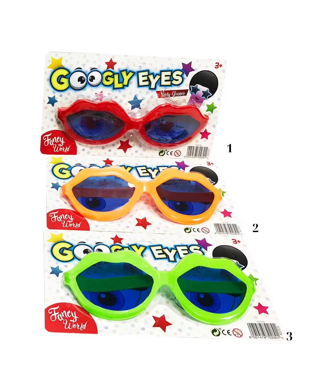 Fancy world γυαλιά fun (3 χρώματα)
