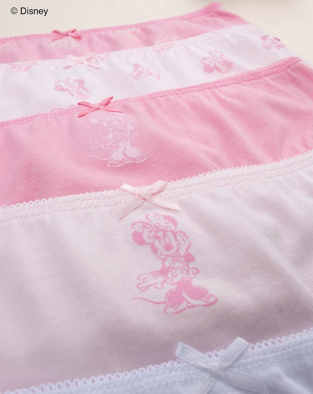 παιδικά βαμβακερά σλιπ πακέτο x5 minnie για κορίτσι - Prénatal
