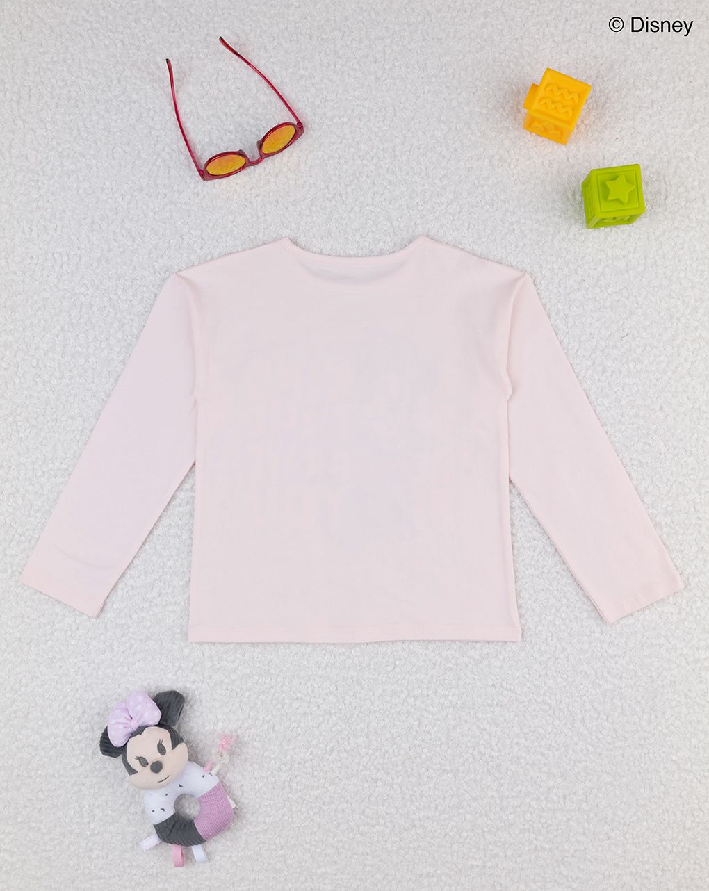 παιδική μπλούζα ροζ minnie για κορίτσι - Prénatal