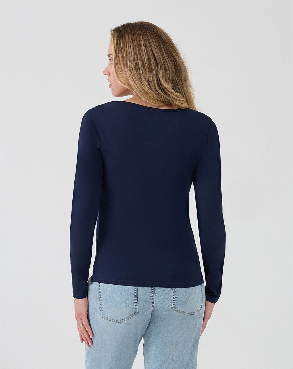 γυναικεία μπλούζα εγκυμοσύνης/θηλασμού μπλε σκούρο - Prénatal