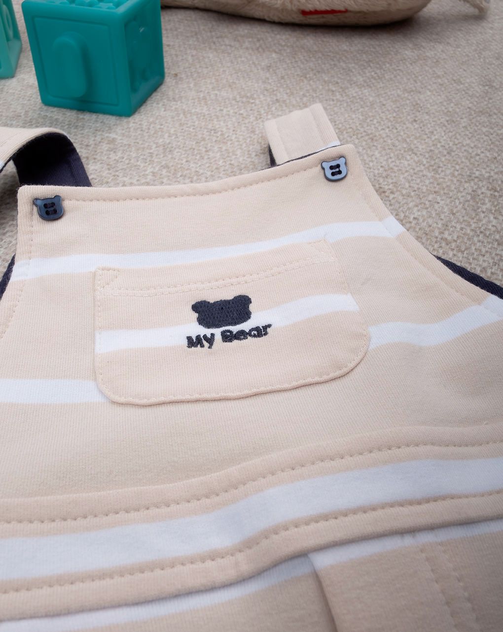 βρεφικό σετ μπλούζα και σαλοπέτα my teddy για αγόρι - Prénatal