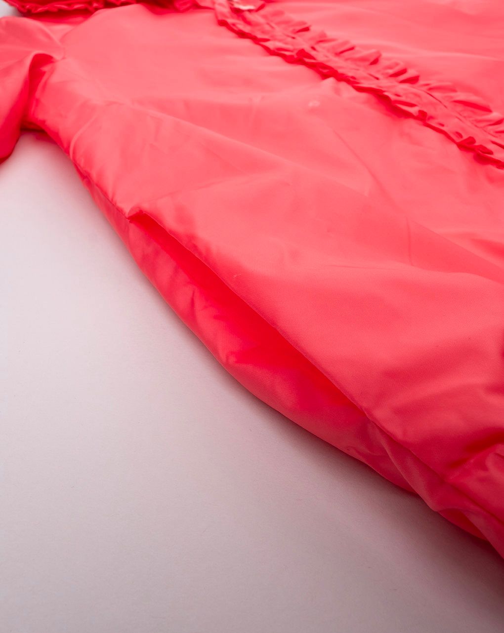 παιδικό αντιανεμικό μπουφάν κοραλί για κορίτσι - Prénatal