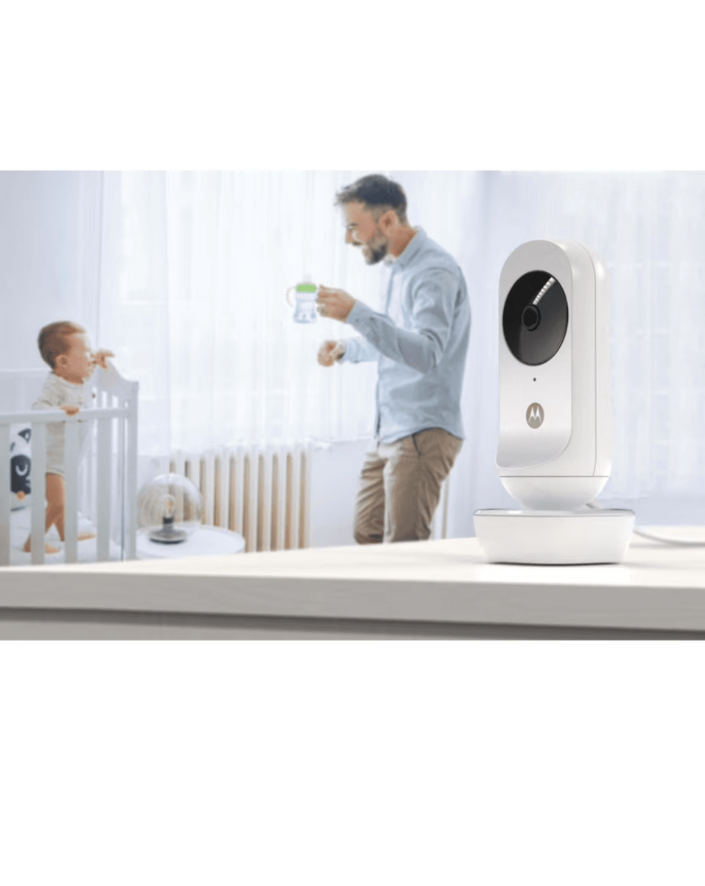 Motorola ασύρματη ενδοεπικοινωνία μωρού με κάμερα & οθόνη 5" vm35 - Motorola