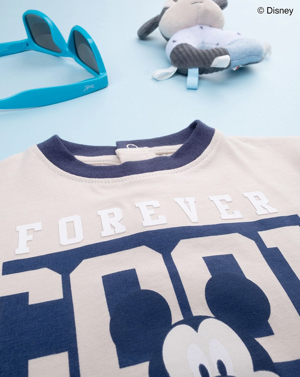 βρεφική μπλούζα μπεζ mickey για αγόρι - Prénatal