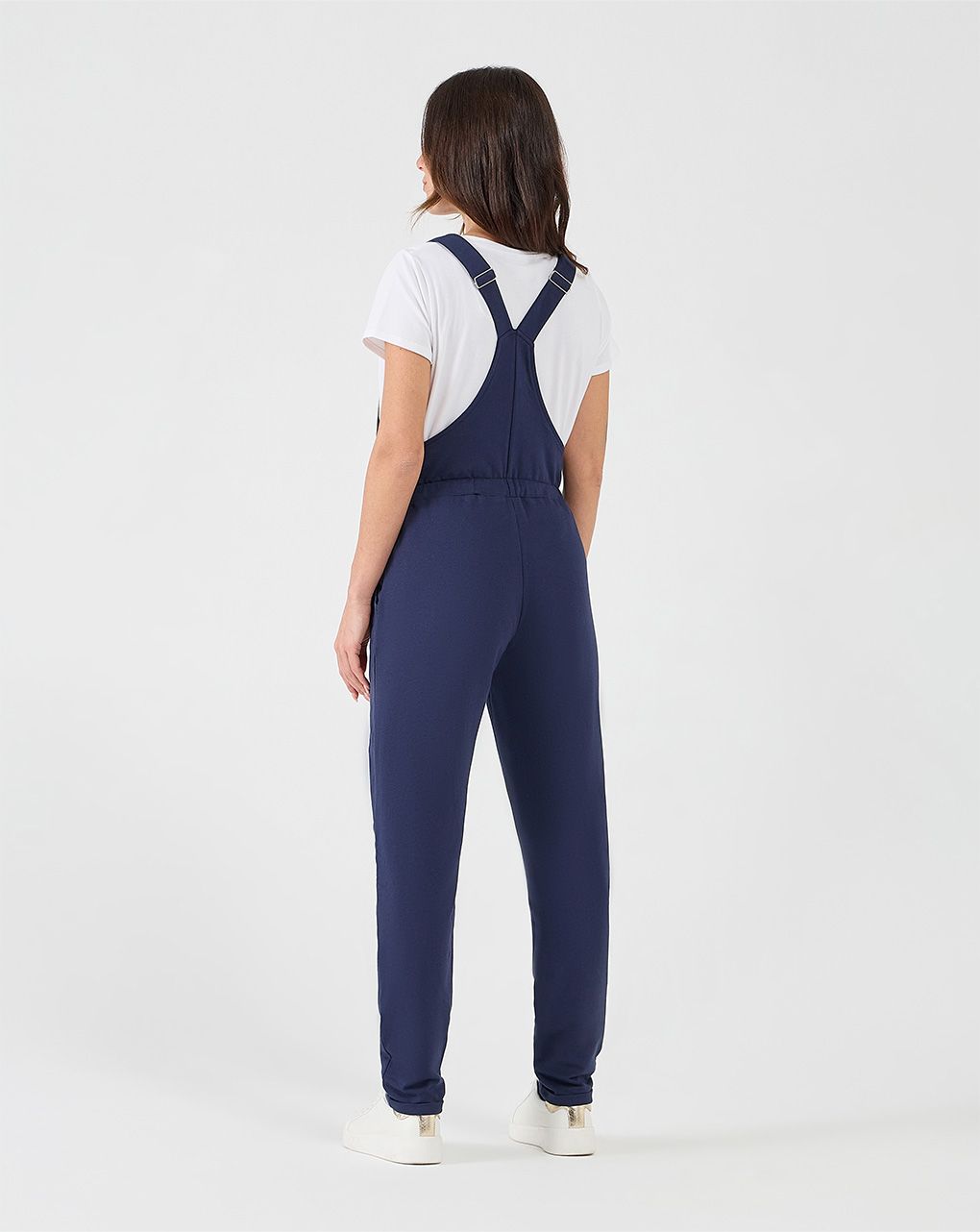 γυναικείο σετ σαλοπέτα και t-shirt εγκυμοσύνης/θηλασμού μπλε - Prénatal