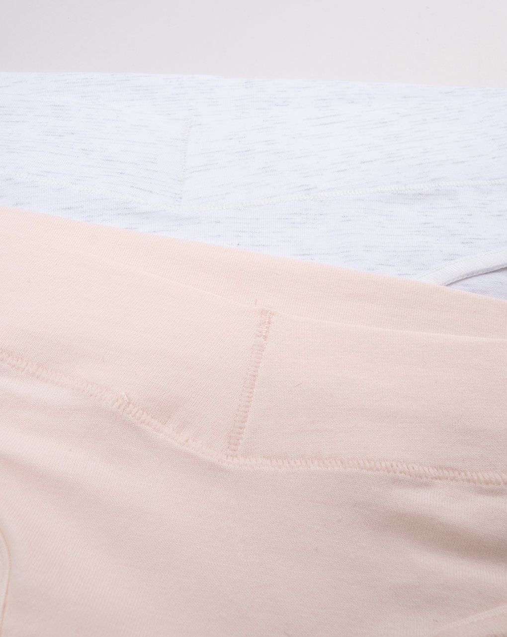 γυναικεία σλιπ εγκυμοσύνης λευκό/ σομόν πακέτο x2 - Prénatal